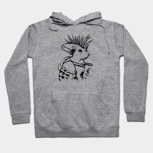 Punk Mohawk Bunny Hoodie